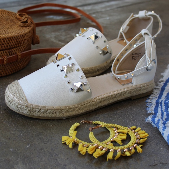 Shoes - 🚨LAST PAIR!!//The Francesca// White Espadrille